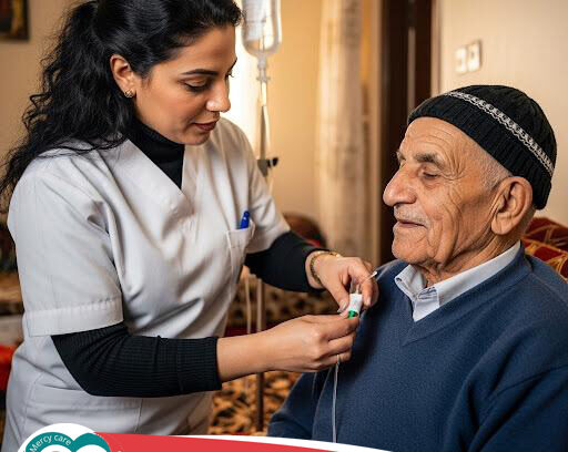 🕐 تمريض منزلي 24 ساعة – 2025 💙 2026 "راحة بالك تبدأ من راحة مريضك"
