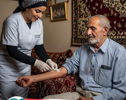 🏠 خدمات تمريض منزلي 2025 💙 2026 📍 "رعاية طبية آمنة... في قلب بيتك"