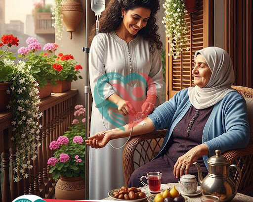 مميزات تركيب المحلول بالمنزل مقارنة بالمستشفى