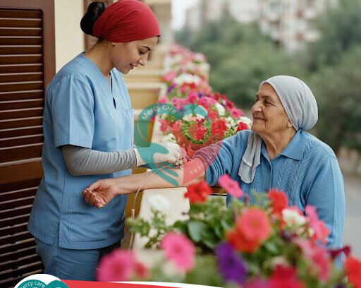 تركيب الكانيولا لكبار السن في البيت